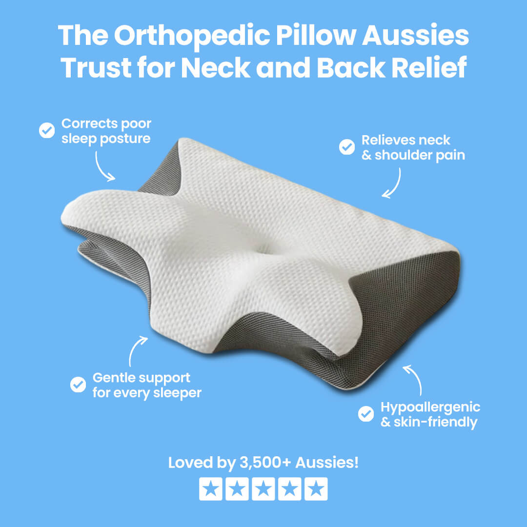 Restonic™ Premium Orthopedic Support Memory Foam Pillow