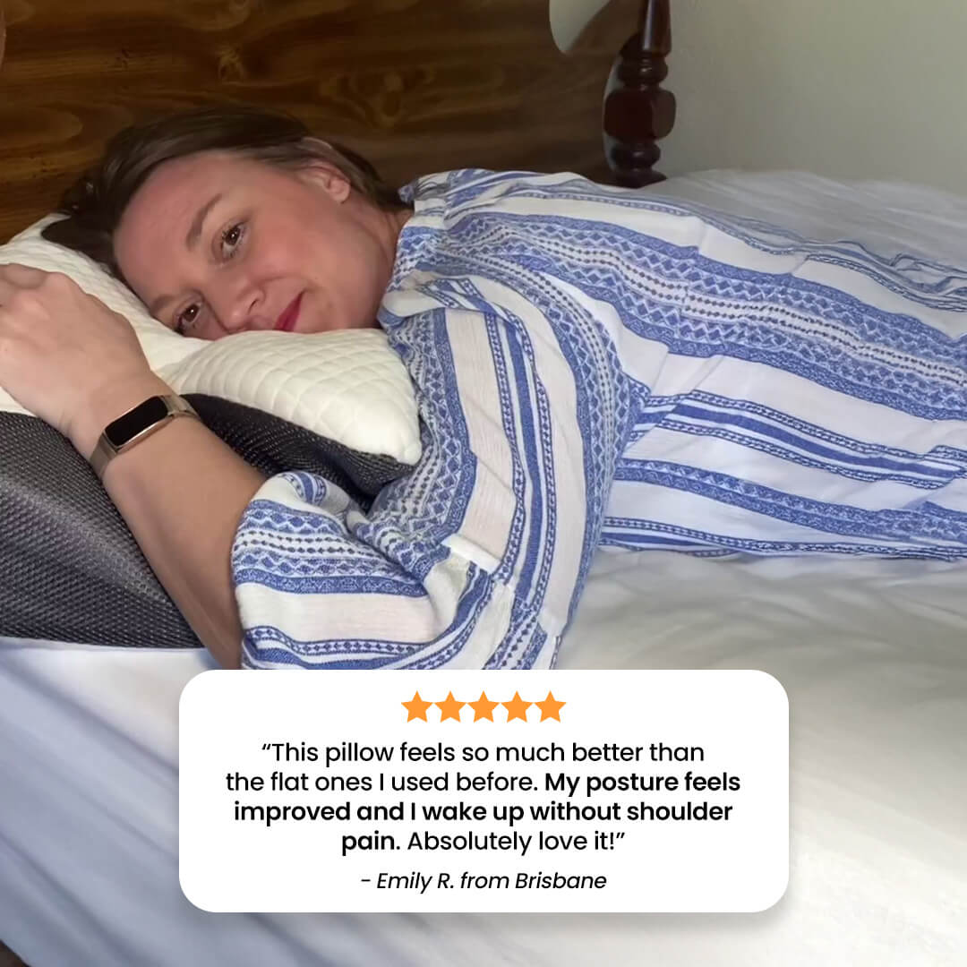 Restonic™ Premium Orthopedic Support Memory Foam Pillow