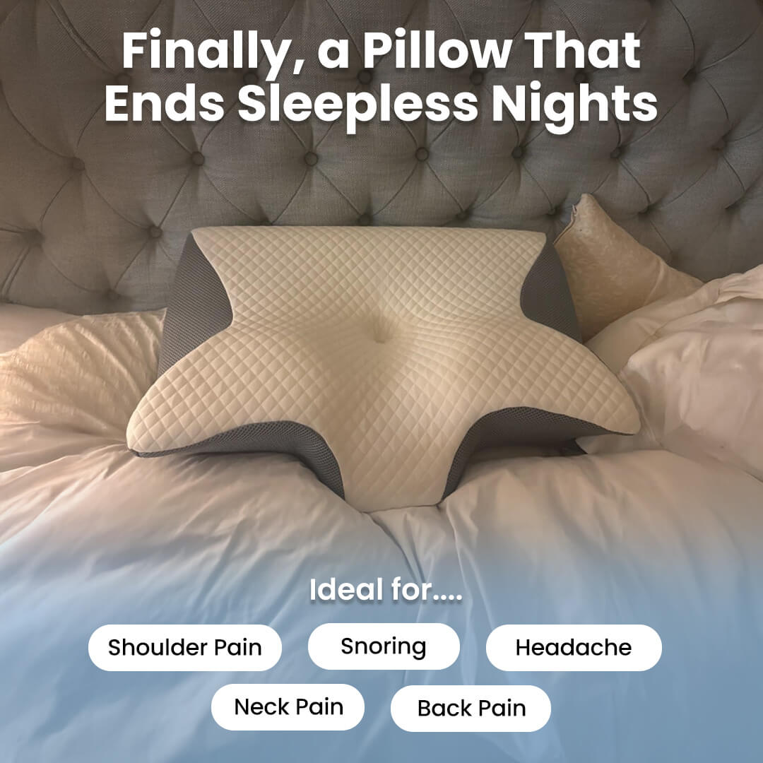 Restonic™ Premium Orthopedic Support Memory Foam Pillow