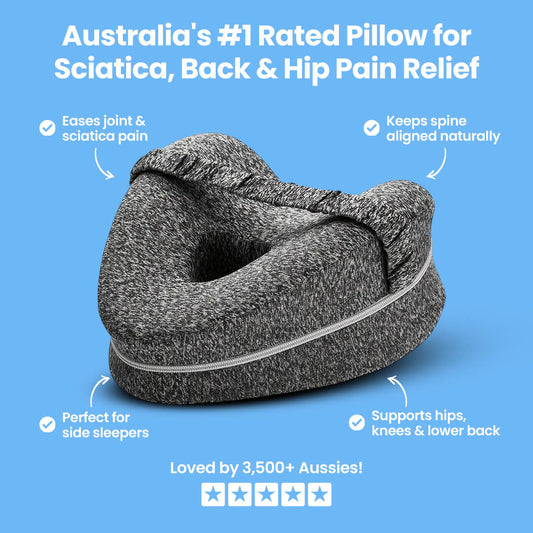 Restonic™ Premium Memory Foam Knee Support Pillow