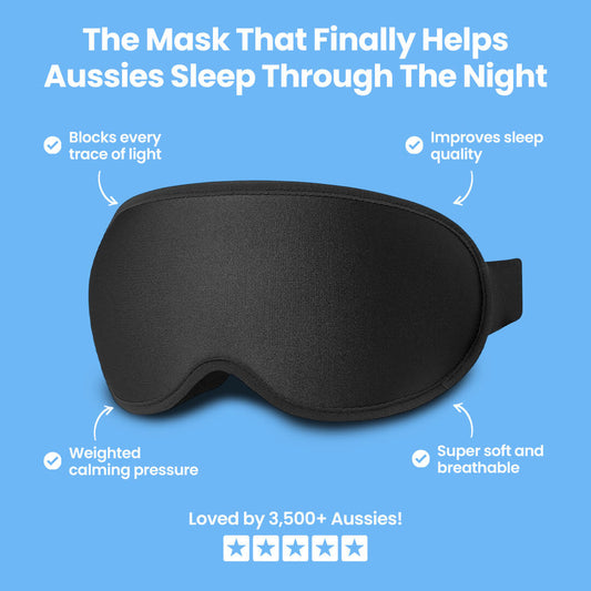 Restonic™ Premium Weighted Eye Mask