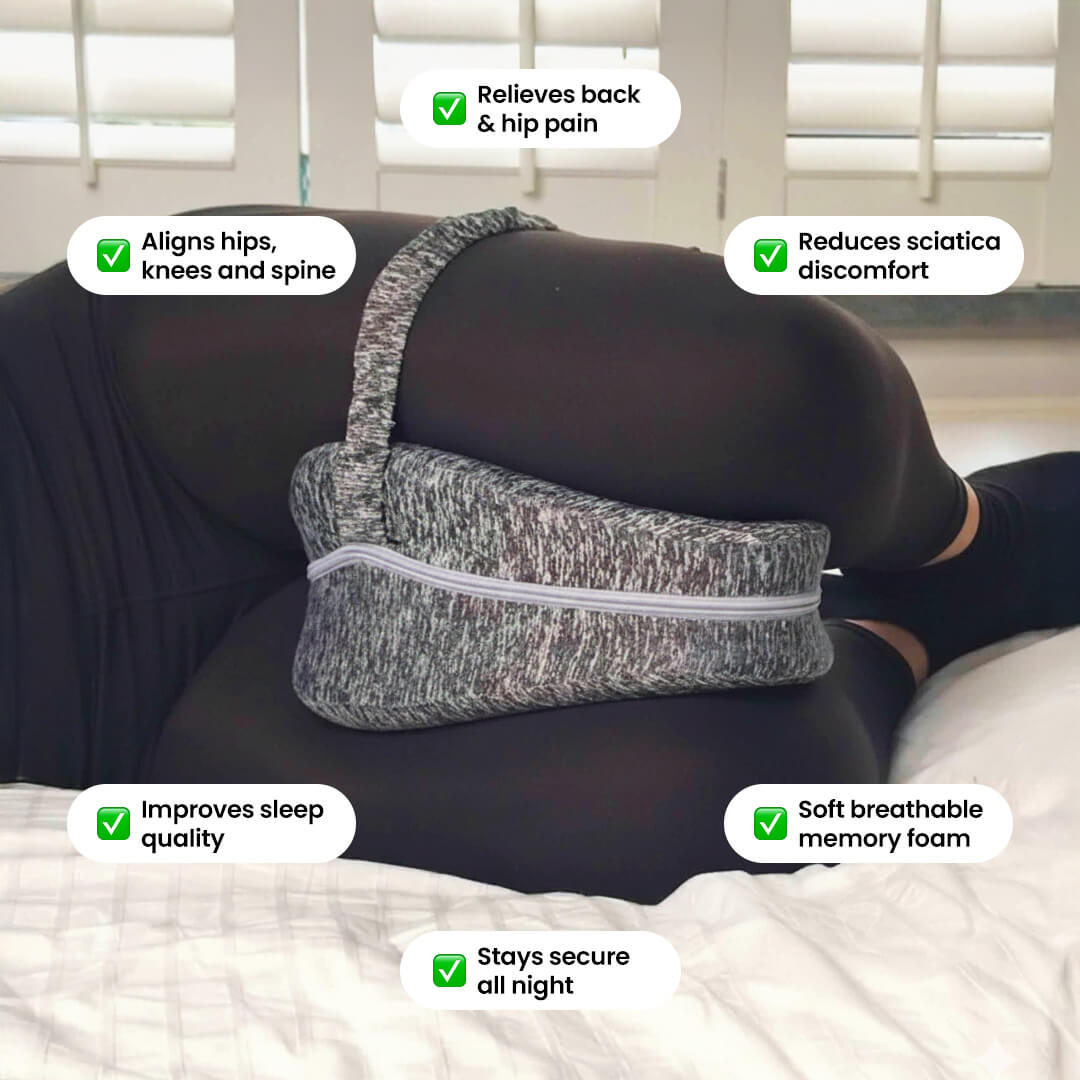 Restonic™ Premium Memory Foam Knee Support Pillow