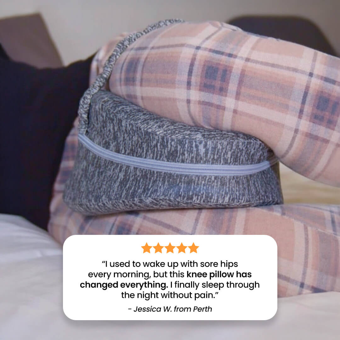 Restonic™ Premium Memory Foam Knee Support Pillow