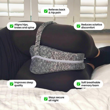 Restonic™ Premium Memory Foam Knee Support Pillow