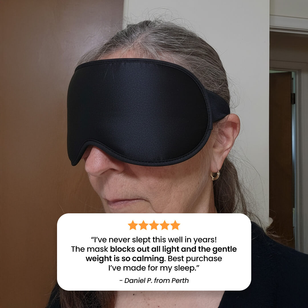 Restonic™ Premium Weighted Eye Mask